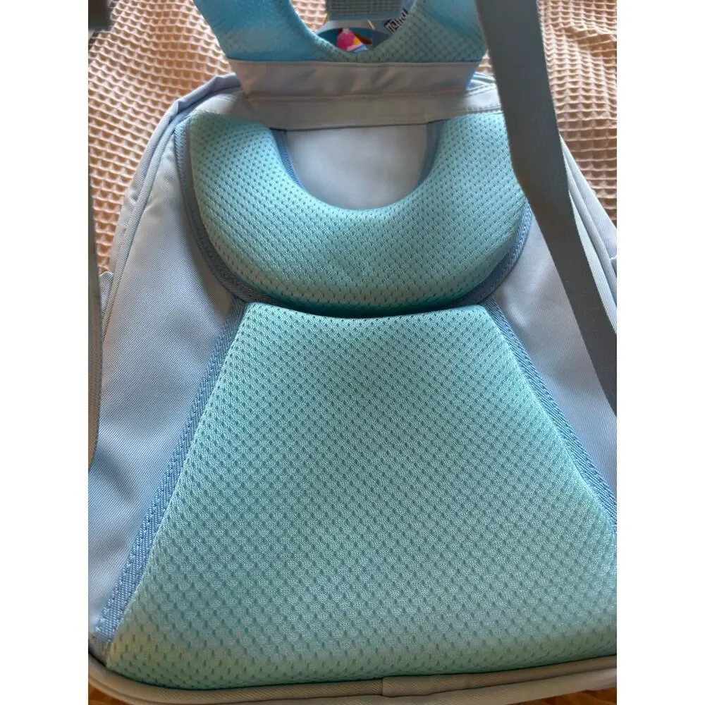 Mom’s Helper Kids Kawaii Bunny School Backpack Blue Fantasy NWT